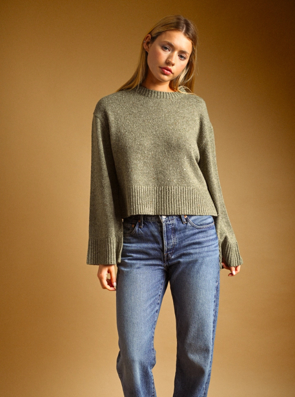 Autumn Olive Sweater