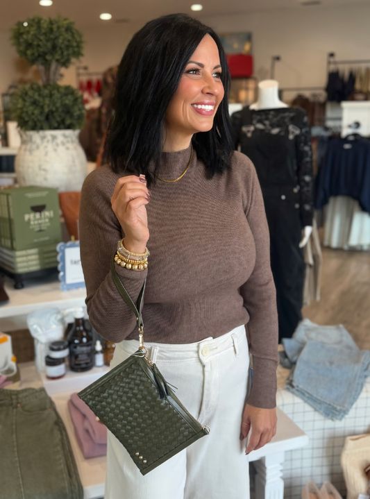 Romy Mock Neck Sweater