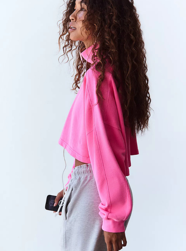 FP Movement | Pick Up Game Pullover- Hot Pink