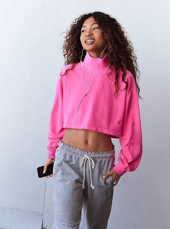 FP Movement | Pick Up Game Pullover- Hot Pink