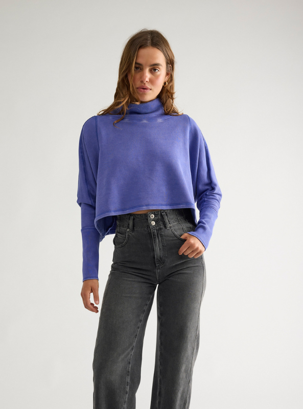 Free People | My Girl Pullover- Blue Beam