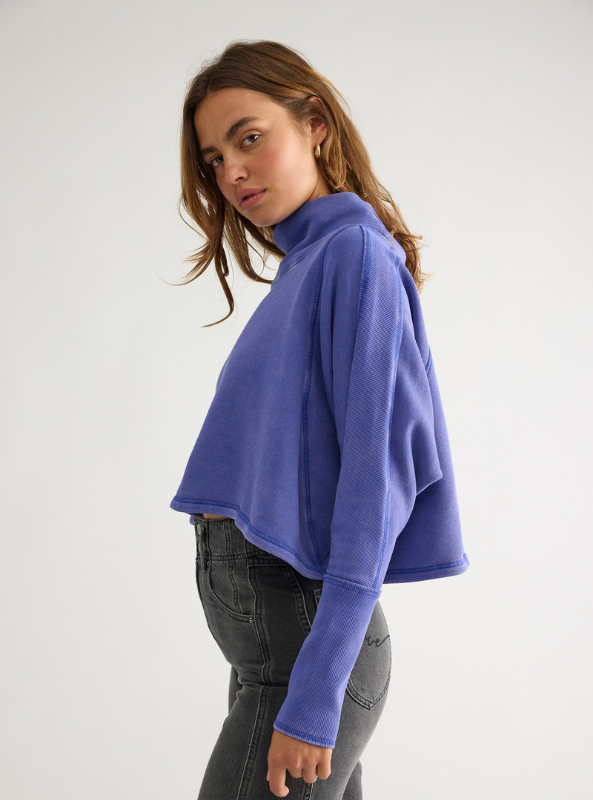 Free People | My Girl Pullover- Blue Beam