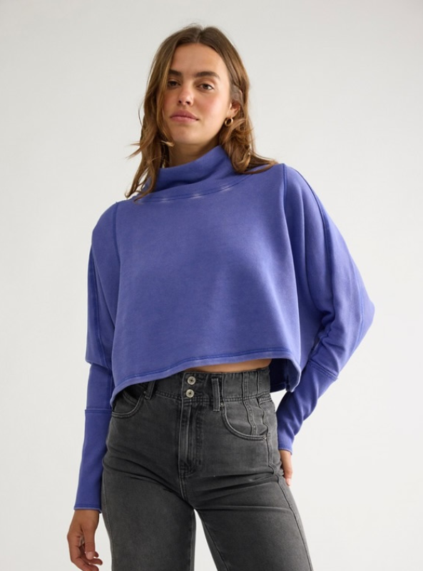 Free People | My Girl Pullover- Blue Beam