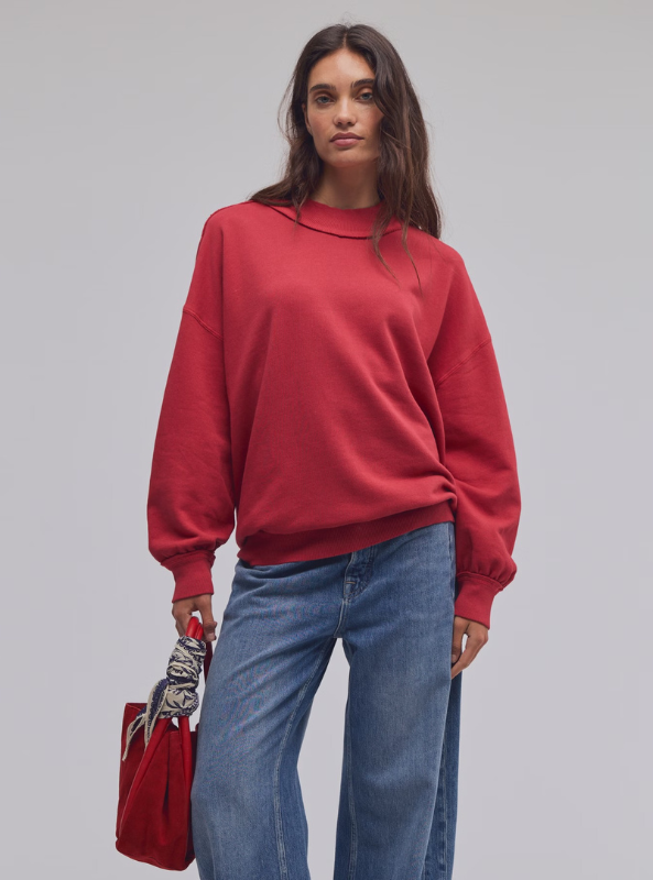 Free People | We The Free Palm Springs Pullover- Salsa