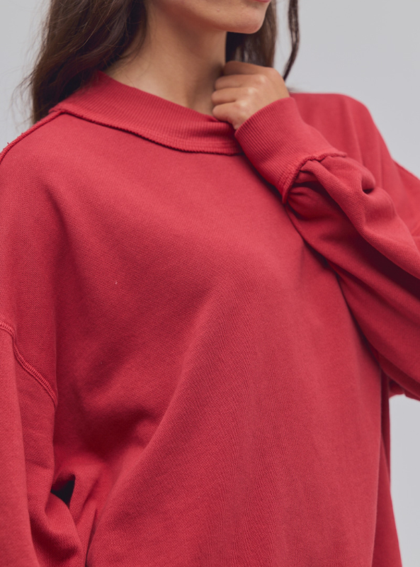 Free People | We The Free Palm Springs Pullover- Salsa