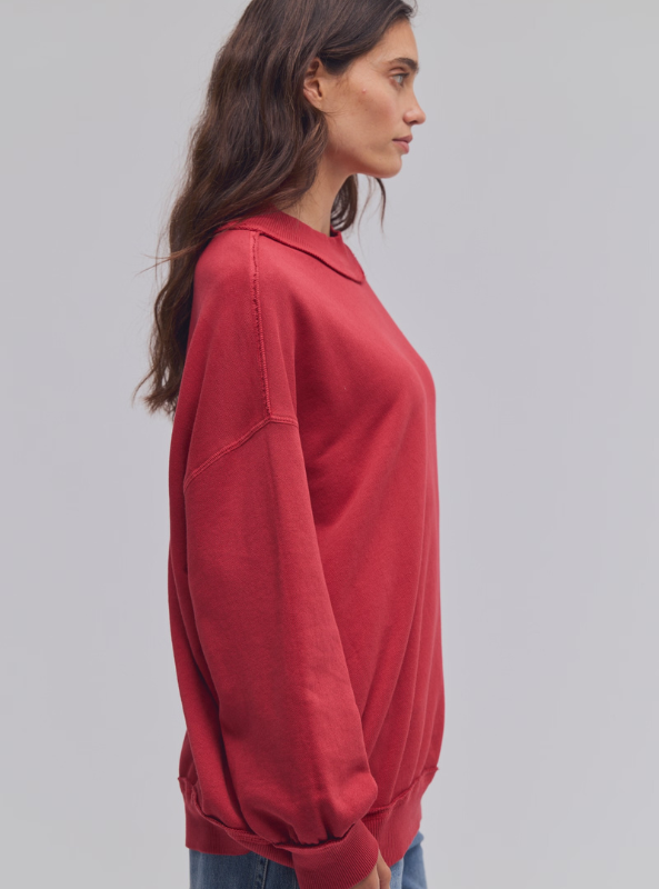 Free People | We The Free Palm Springs Pullover- Salsa
