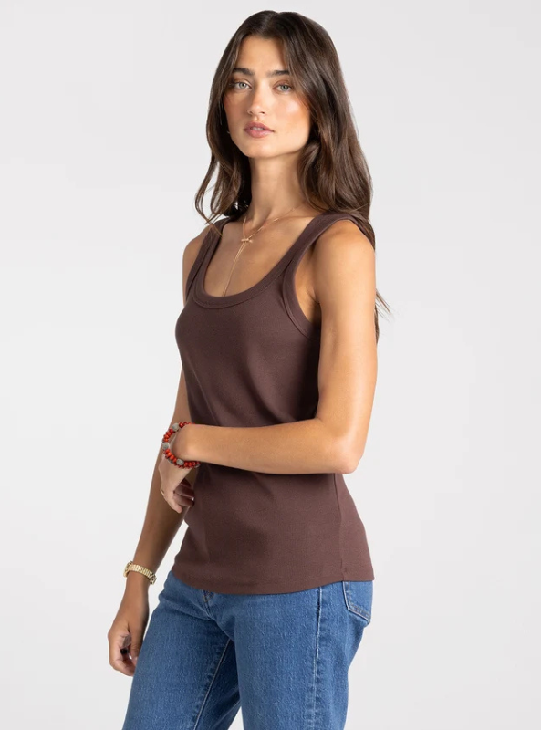 Clarkson Tank - Deep Mahogany