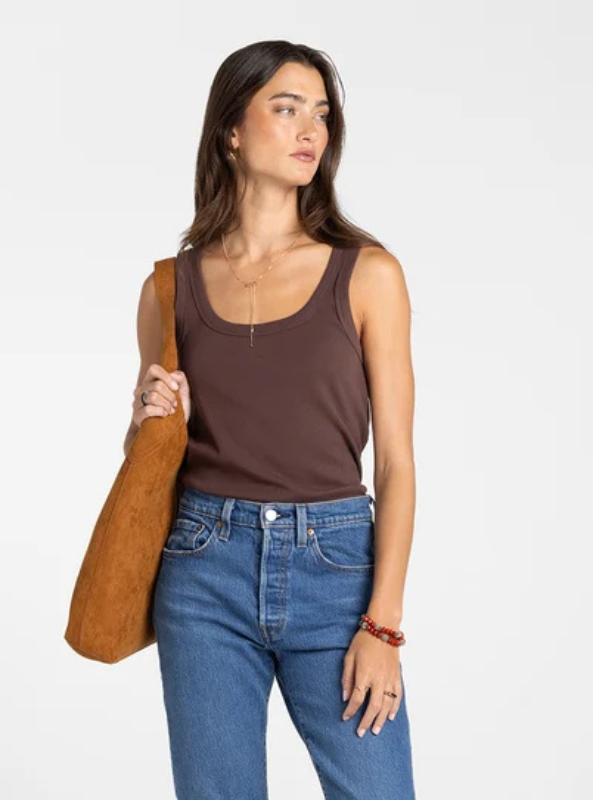 Clarkson Tank - Deep Mahogany