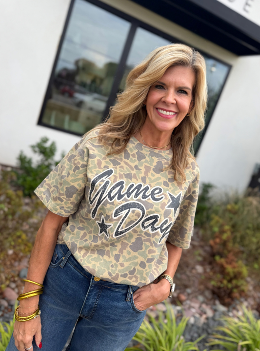 Game Day Duck Camo Tee