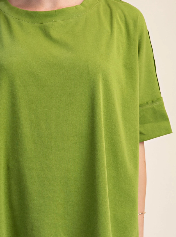 Green Oversized Pullover