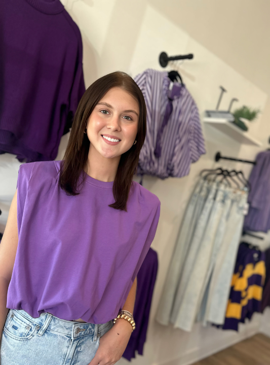 Purple Balloon Top