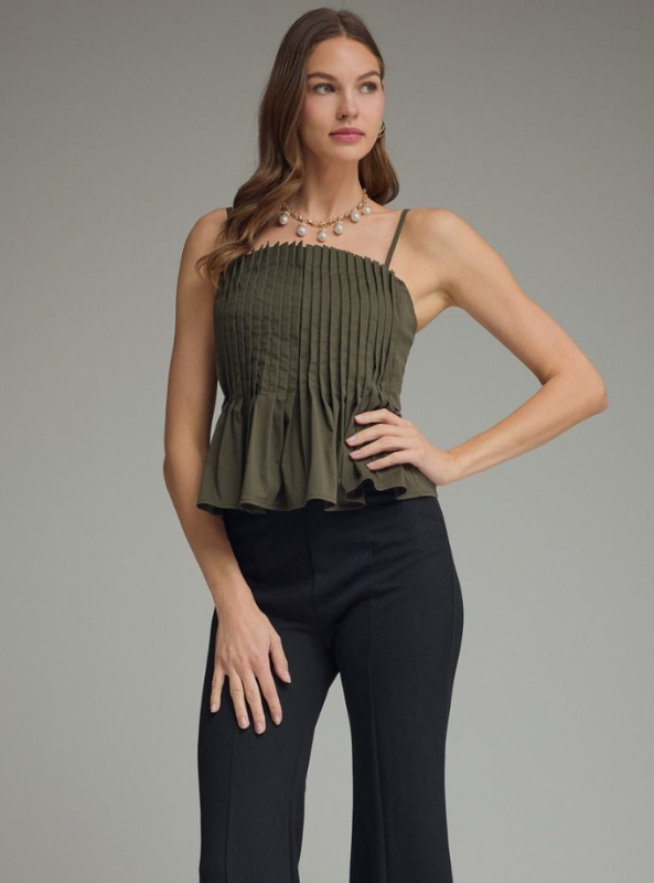 Masy Army Green Top