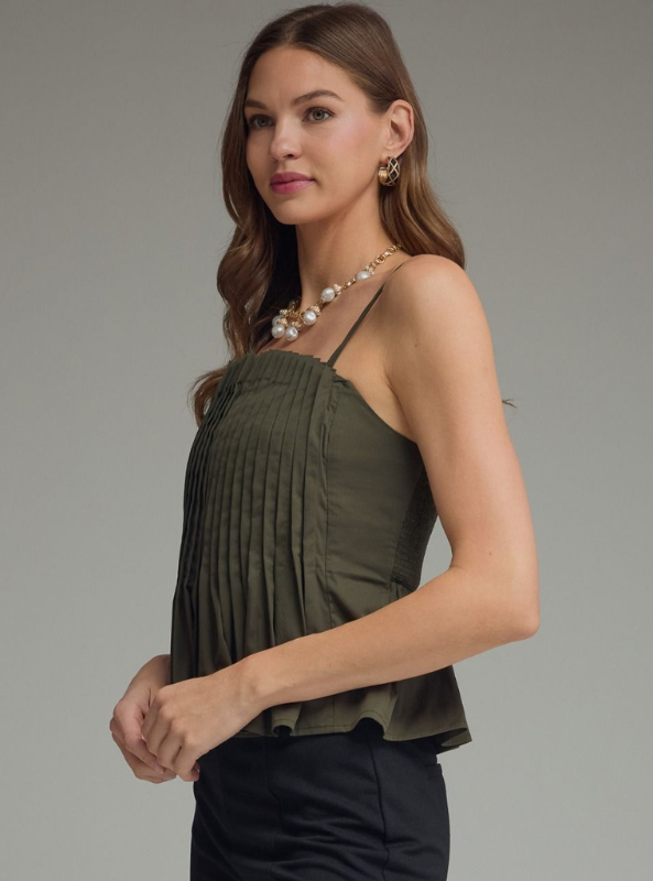 Masy Army Green Top