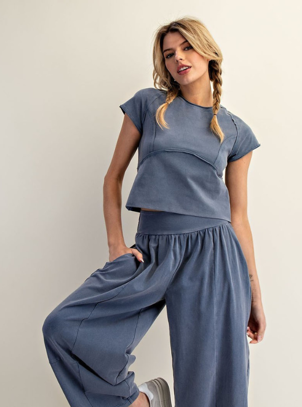 The Winslow Top - Denim