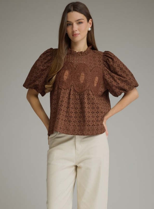The Wren Top- Brown
