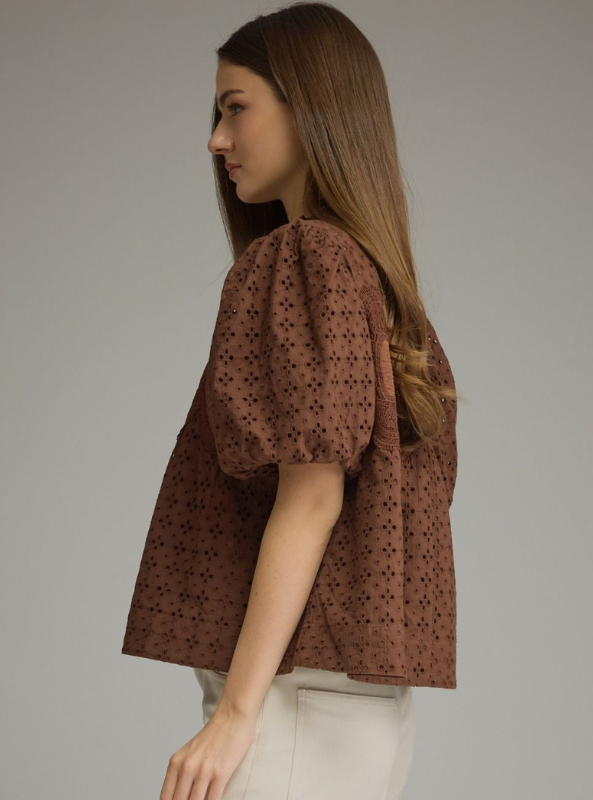 The Wren Top- Brown