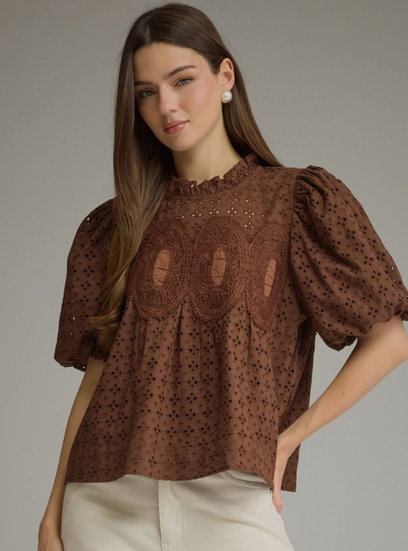 The Wren Top- Brown