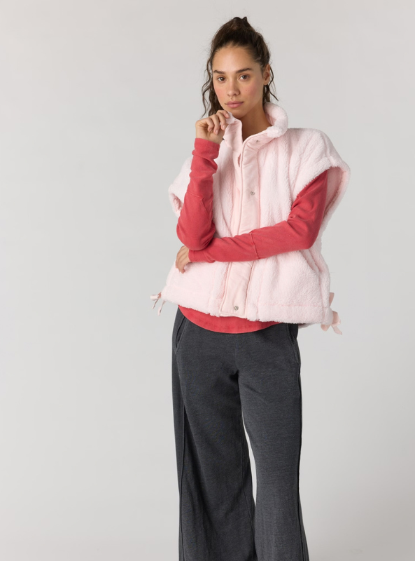 FP Movement-Scout It Out Vest- Pink Blossom