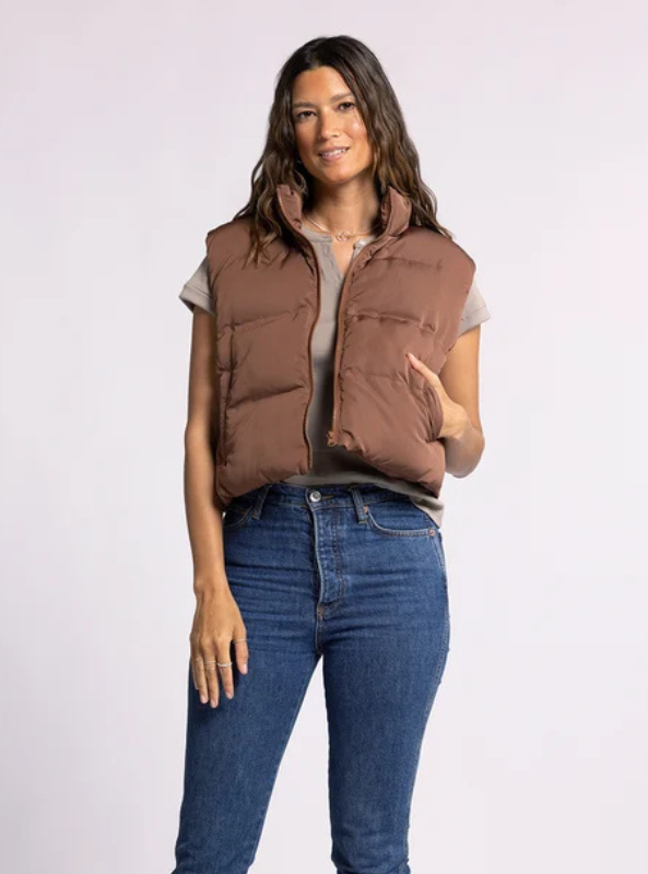 Issey Vest - Cappuccino