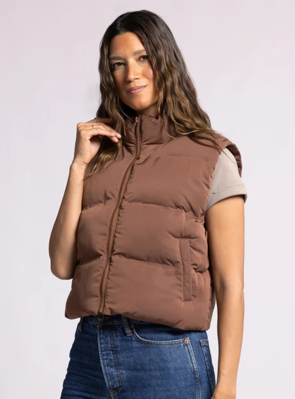 Issey Vest - Cappuccino
