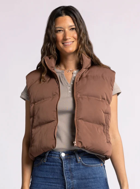 Issey Vest - Cappuccino