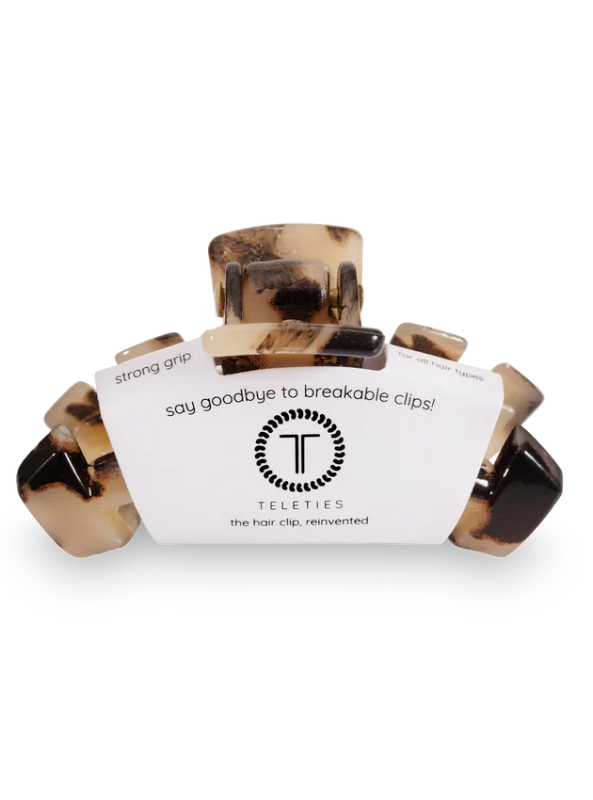 Classic Blonde Tortoise Small Hair Clip - Tres Chic Boutique