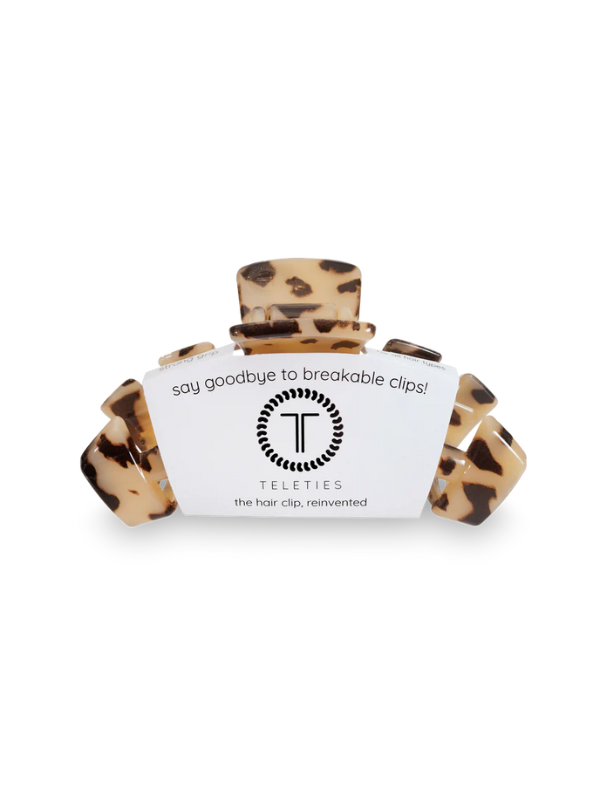Classic Blonde Tortoise Medium Hair Clip - Tres Chic Boutique