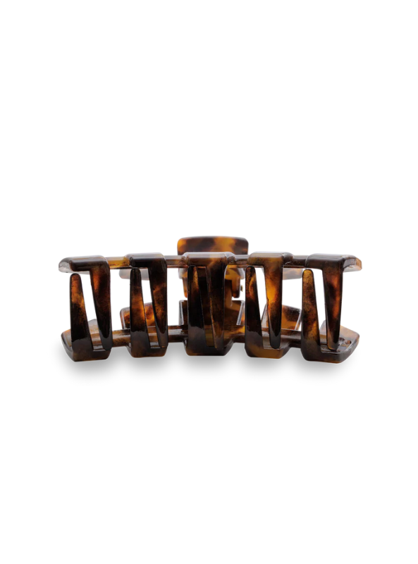 Classic Tortoise Medium Hair Clip - Tres Chic Boutique