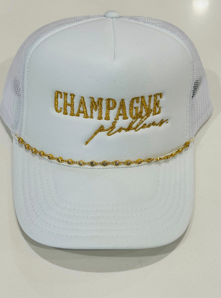 Champagne Problem Trucker Hat