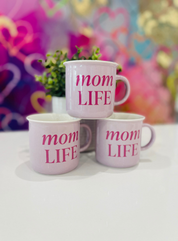 Mom Life Campfire Coffee Mug
