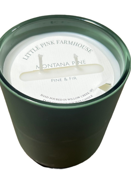 Montana Pine Candle - Green 2 Wick
