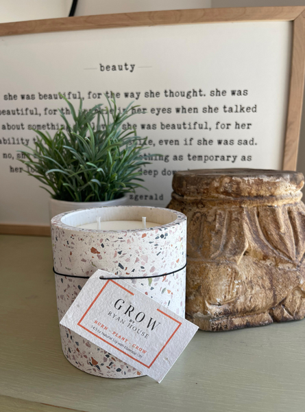 Terrazzo Pot - Palo Santo - Tres Chic Boutique