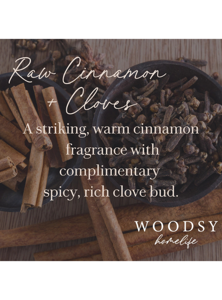 Raw Cinnamon & Cloves Candle