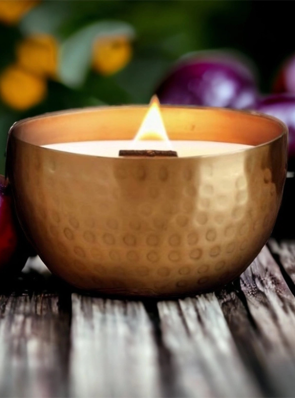 Woodland Plum & Amber Candle - Tres Chic Boutique