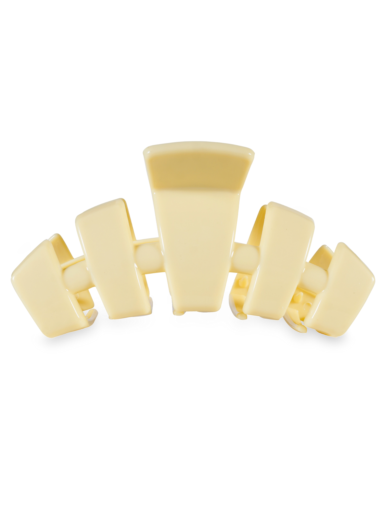 Classic Hair Clip - Butter Yellow - Large - Tres Chic Boutique