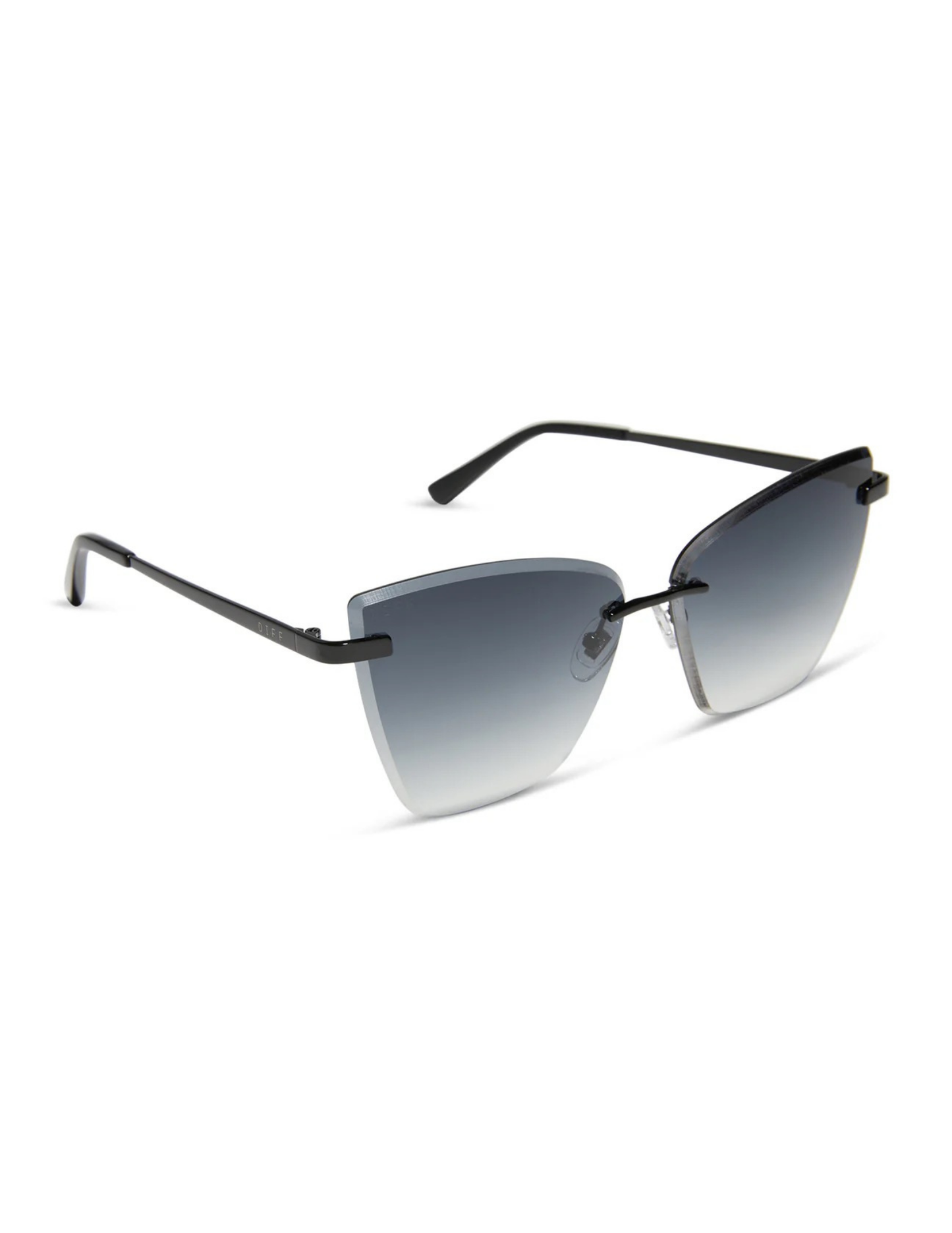 Becky V- Black Grey Gradient Sunglasses