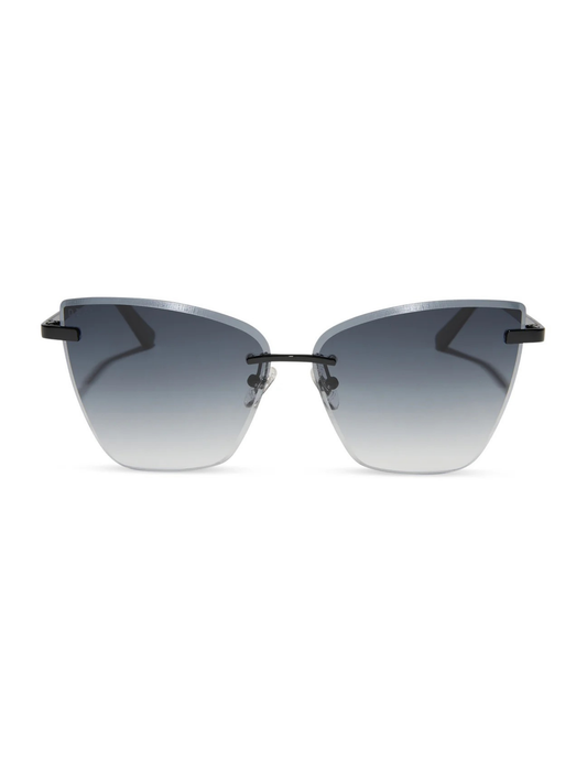 Becky V- Black Grey Gradient Sunglasses