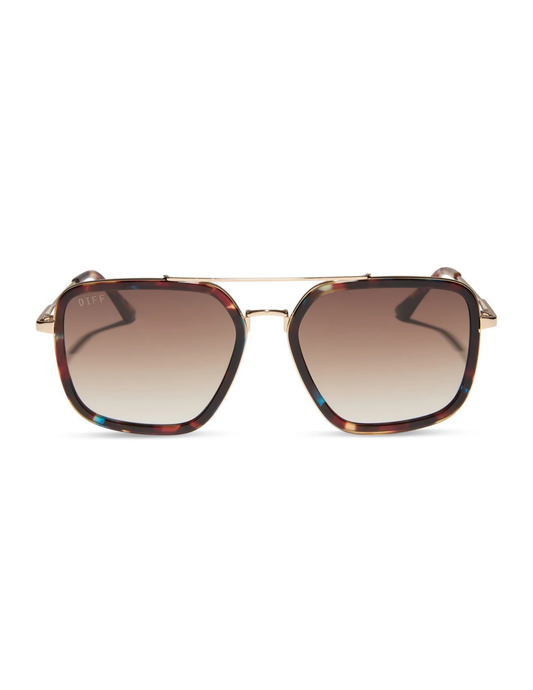 Jordan Sunglasses- Brown Gradient