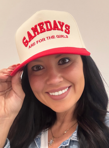 GameDays Are For Girls Trucker Hat - Tres Chic Boutique