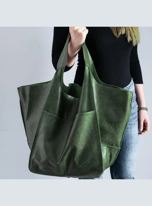 Green Vintage Tote Bag