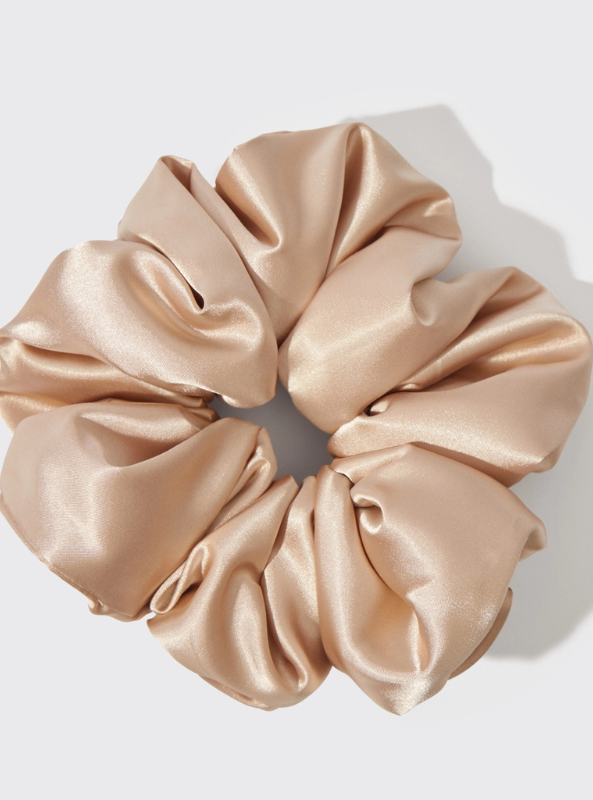 Kitsch- Holiday Cloud 9 Satin Pillow Scrunchie 1pc - Champagne - Tres Chic Boutique