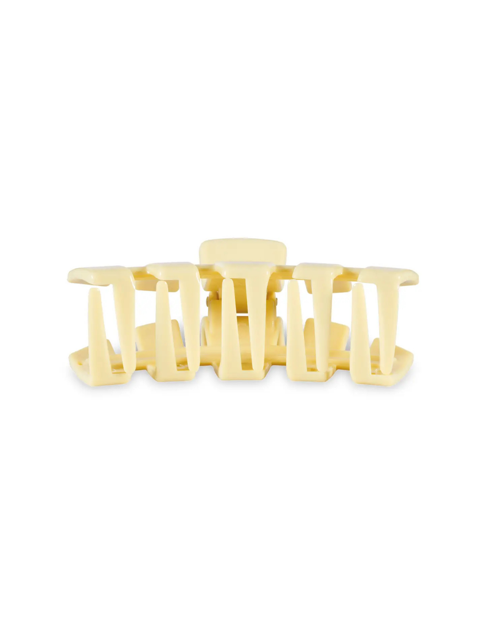 Classic Hair Clip - Butter Yellow - Medium - Tres Chic Boutique