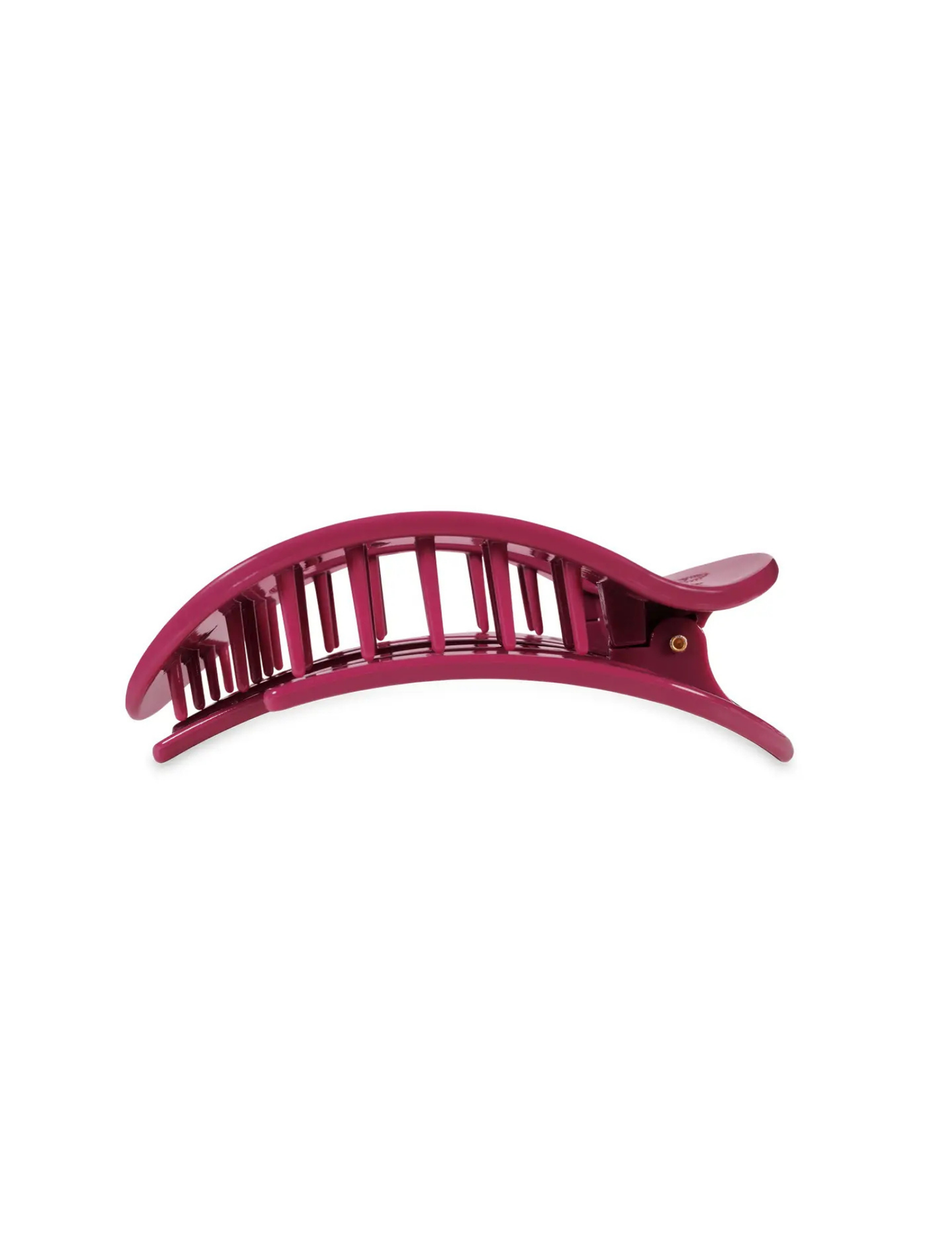 Flat Round Hair Clip - Wild Side - Medium