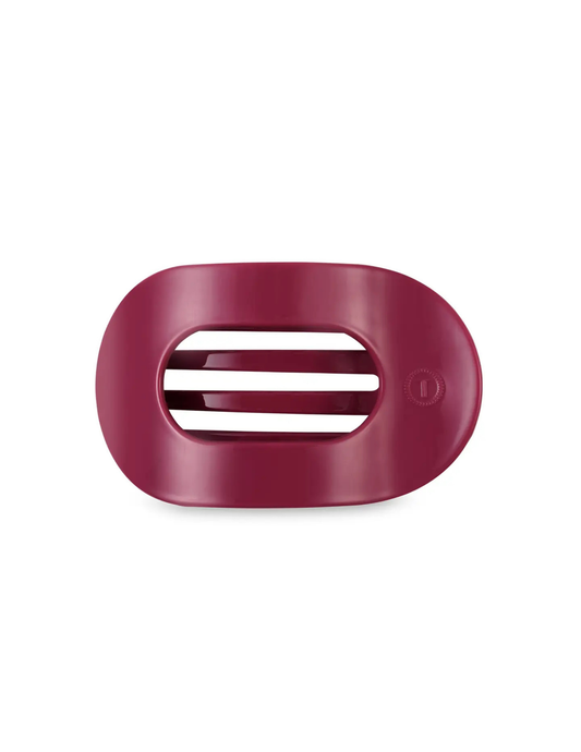 Flat Round Hair Clip - Wild Side - Medium