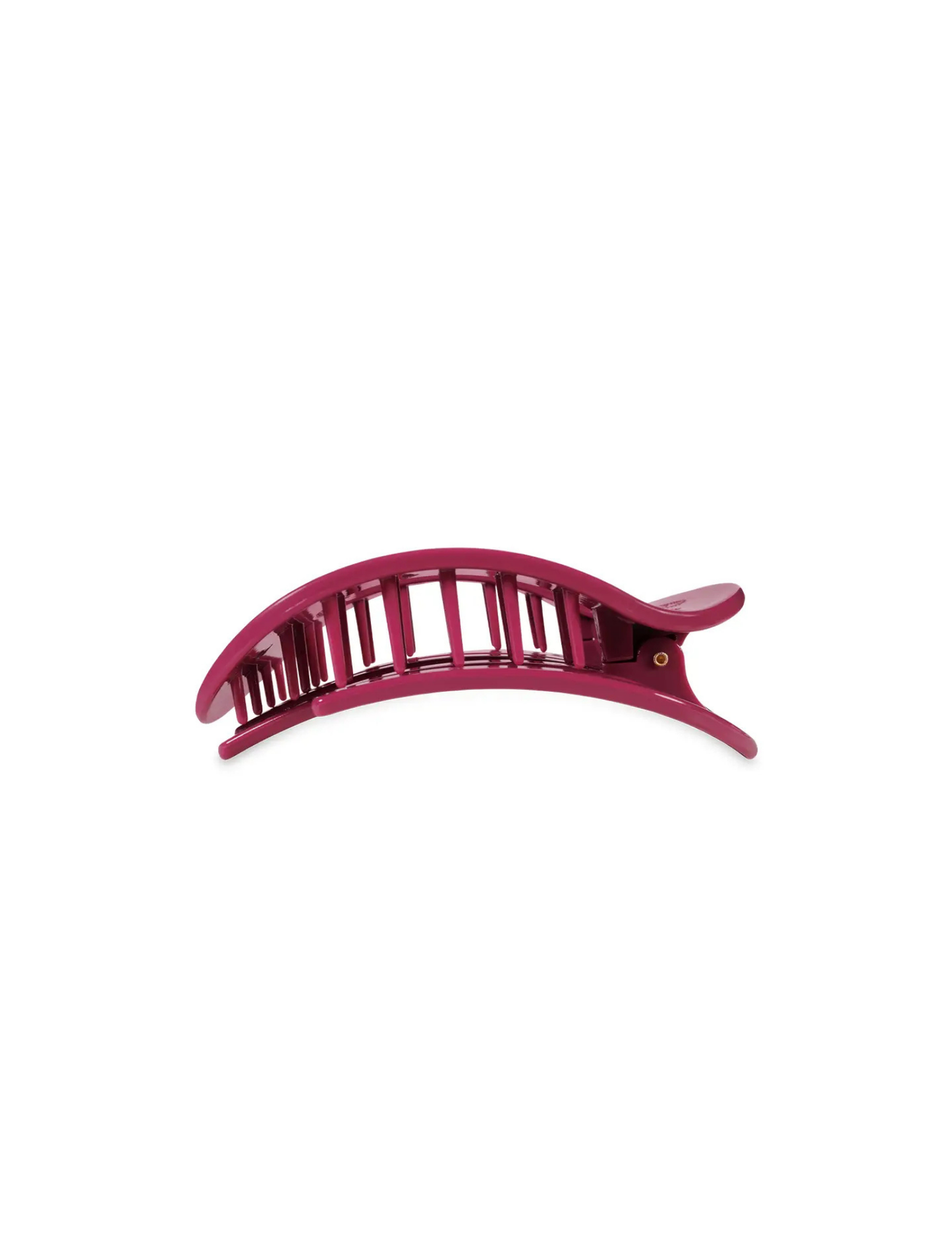Flat Round Hair Clip - Wild Side - Small