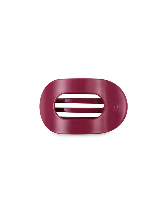 Flat Round Hair Clip - Wild Side - Small
