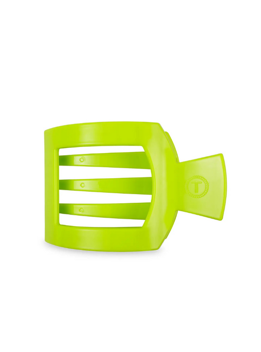 Summer Brights Large Flat Square Hair Clip - Tres Chic Boutique