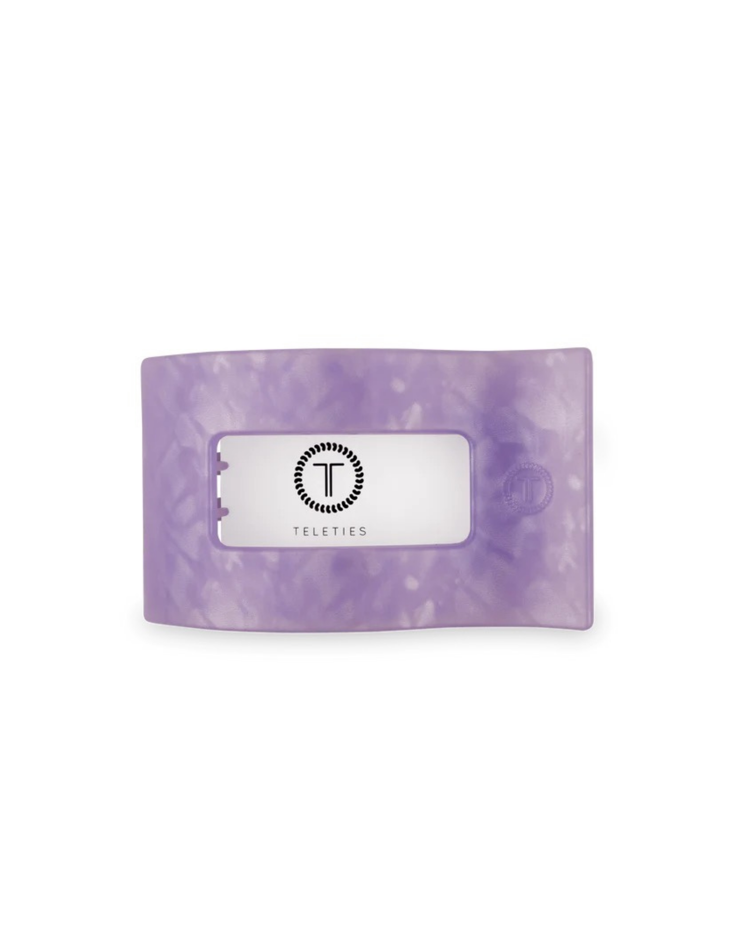 Medium Flat Rectangle Hair Clip-Lavender Mist