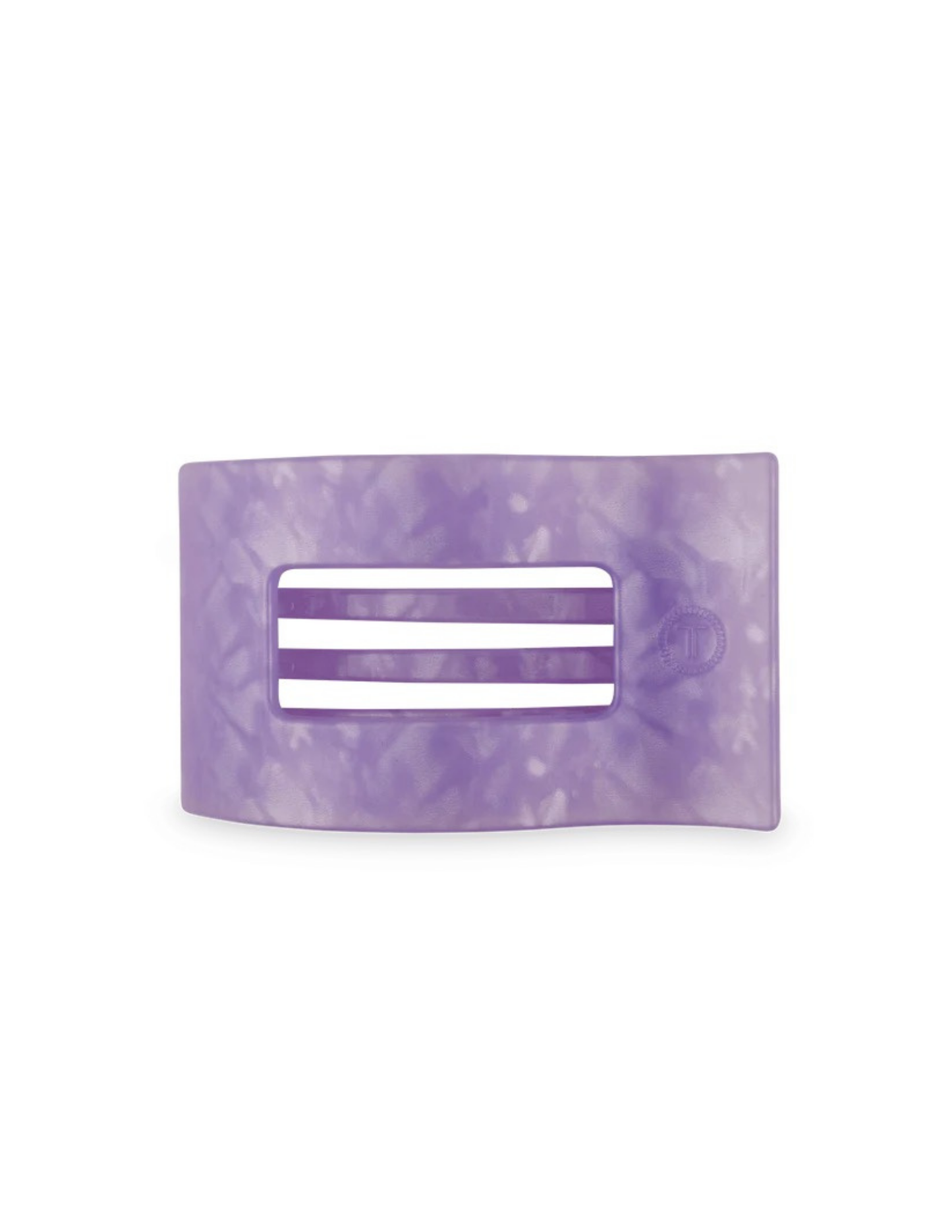 Medium Flat Rectangle Hair Clip-Lavender Mist