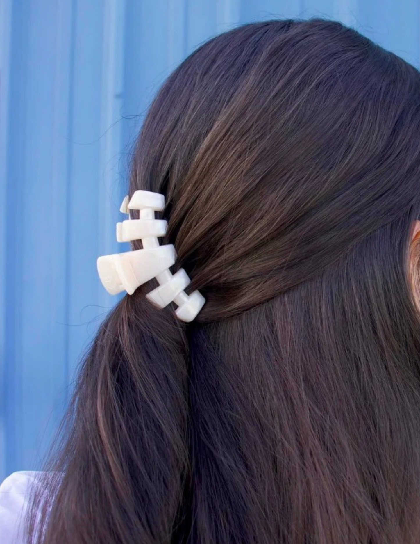 Small Classic Hair Clip- Soft Surf